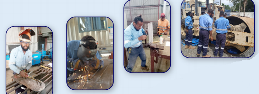 Pacific Training Institute students at the workshop